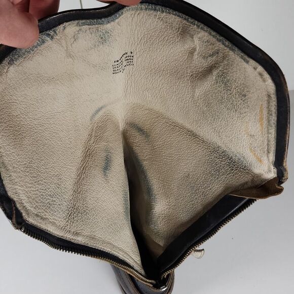 Freebird by Steven Women's Drove US9 Black Leather Distressed Western Boots - Picture 15 of 16